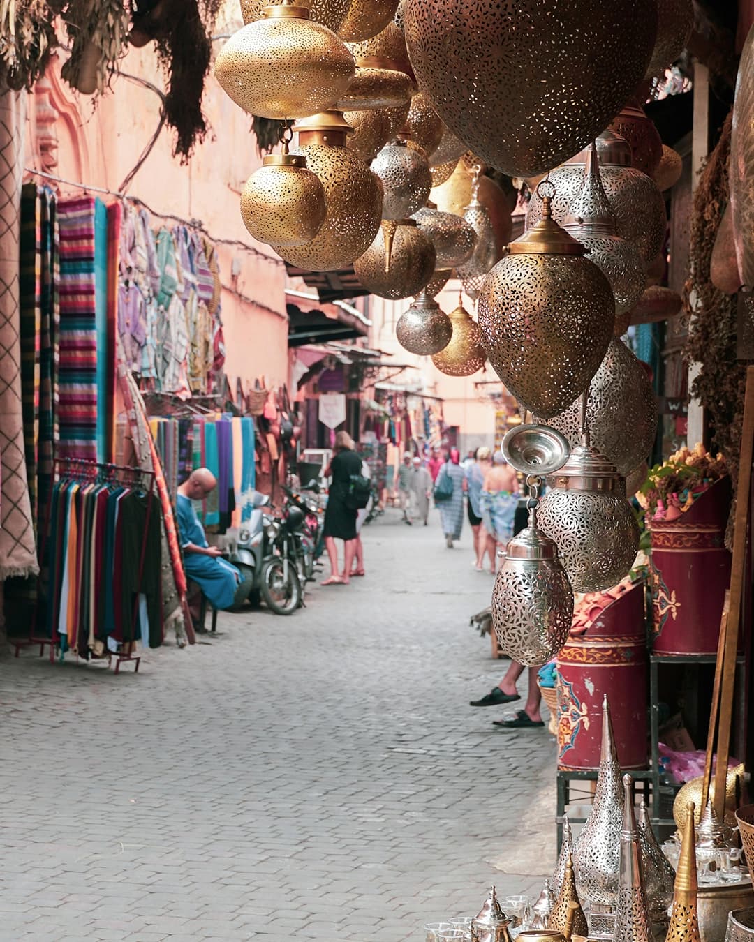 Souk traditionnel de la Médina